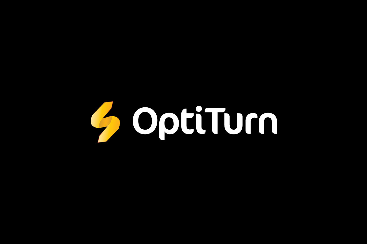 OptiTurn Logo on black